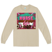 Mushroom western nurse life needle Long Sleeve Tee - BarkalooDesign