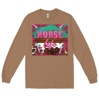 Toasted Coconut western nurse life needle Long Sleeve Tee - BarkalooDesign