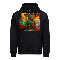 Black juneteenth black woman fashion girl Urban Hoodie - CowGirlArtShop