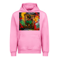 Fuchsia Pink juneteenth black woman fashion girl Urban Hoodie - CowGirlArtShop