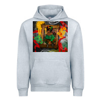 Heather Grey juneteenth black woman fashion girl Urban Hoodie - CowGirlArtShop