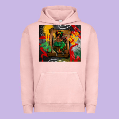 Juneteenth Black Woman Fashion Girl Urban Hoodie Designed By Cowgirlartshop