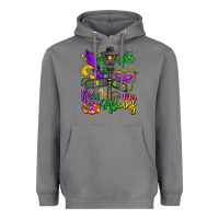 Storm new orleans mardi gras Heavyweight Hoodie - LillyAllenDesigns