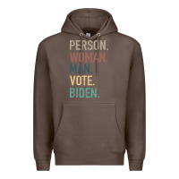 Coffee Person Woman Man Vote Biden Premium Hoodie - Bettercallsaul