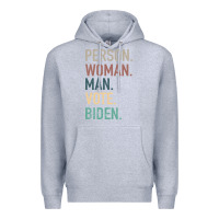 Heather Grey Person Woman Man Vote Biden Premium Hoodie - Bettercallsaul