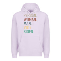 Lilac Person Woman Man Vote Biden Premium Hoodie - Bettercallsaul