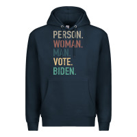 Navy Person Woman Man Vote Biden Premium Hoodie - Bettercallsaul
