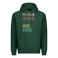 Sports Green Person Woman Man Vote Biden Premium Hoodie - Bettercallsaul