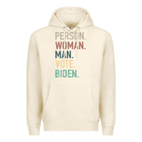 Tofu Person Woman Man Vote Biden Premium Hoodie - Bettercallsaul