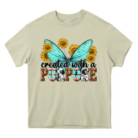 Mossy created with a purpose Heavy Core Tee - texasbilliewilder