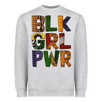 Black Girl Power Heavyweight Sweatshirt | Teevron