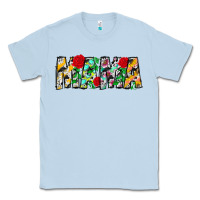 Floral Animal Print Mama Classic Tee | Teevron