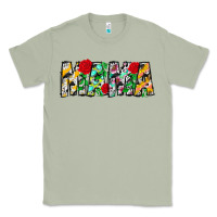 Matcha floral animal print mama Classic Tee - CowhideDigitalArt
