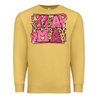 Antique Gold Breast Cancer Awareness mama Premium Sweatshirt - LillyAllenDesigns