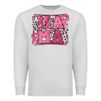 Dove Grey Breast Cancer Awareness mama Premium Sweatshirt - LillyAllenDesigns