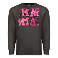 Smoke Breast Cancer Awareness mama Premium Sweatshirt - LillyAllenDesigns
