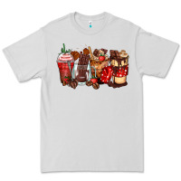 Dove Grey hot chocolate coffee cups Premium Tee - Zillion Design Studio