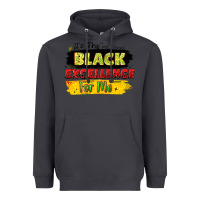 Smoke it's the black excellence for me Heavyweight Hoodie - LillyAllenDesigns