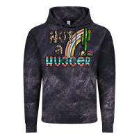 Cloud Black not a hugger Vintage Hoodie - CowhideDigitalArt