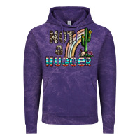 Cloud Purple not a hugger Vintage Hoodie - CowhideDigitalArt