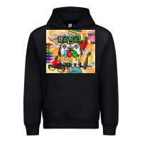 Black level 100 days of school Urban Hoodie - CowGirlArtShop