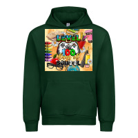 Forest Green level 100 days of school Urban Hoodie - CowGirlArtShop
