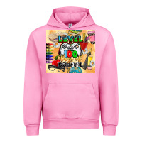 Fuchsia Pink level 100 days of school Urban Hoodie - CowGirlArtShop