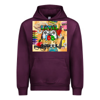 Mauve Wine level 100 days of school Urban Hoodie - CowGirlArtShop