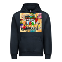 Navy level 100 days of school Urban Hoodie - CowGirlArtShop