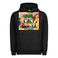 Pigment Black level 100 days of school Urban Hoodie - CowGirlArtShop