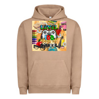 Pigment Burro level 100 days of school Urban Hoodie - CowGirlArtShop