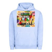 Pigment Grape Ice level 100 days of school Urban Hoodie - CowGirlArtShop