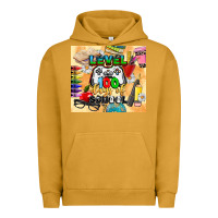 Pigment Peanut Butter level 100 days of school Urban Hoodie - CowGirlArtShop