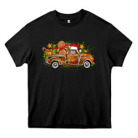 Black christmas gingerbread truck Heavy Core Tee - Zillion Design Studio