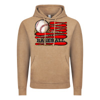 Vintage Coffee leopard baseball flag Vintage Hoodie - JahusDesignShop