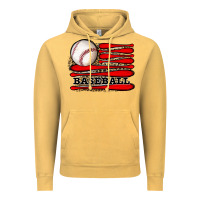 Leopard Baseball Flag Vintage Hoodie | Teevron