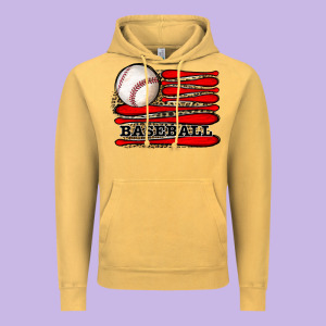 Leopard Baseball Flag Vintage Hoodie Designed By Jahusdesignshop