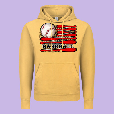 Leopard Baseball Flag Vintage Hoodie Designed By Jahusdesignshop