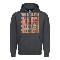 Smoke physical education Zipper Hoodie - MaliasSmallBusiness