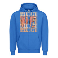 True Royal physical education Zipper Hoodie - MaliasSmallBusiness
