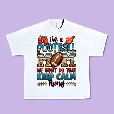 I'm A American Football Mom We Don't Do That Keep Urban Heavy Tee Designed By Jasminsmagicworld