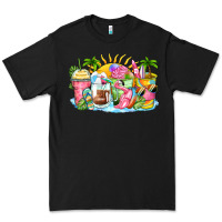 Black beach summer coffee cups Premium Tee - Zillion Design Studio