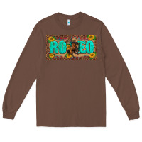Chestnut western rodeo horse leopard aztek sunflower license plate template Long Sleeve Tee - BarkalooDesign