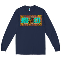 Navy western rodeo horse leopard aztek sunflower license plate template Long Sleeve Tee - BarkalooDesign