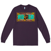 Plum western rodeo horse leopard aztek sunflower license plate template Long Sleeve Tee - BarkalooDesign