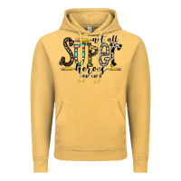 Vintage Mustard not all super heroes wear capes Vintage Hoodie - CowhideDigitalArt