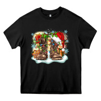 Black army christmas Heavy Core Tee - Zillion Design Studio
