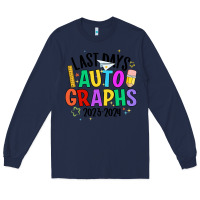 Navy last days auto graphs Long Sleeve Tee - JahusDesignShop