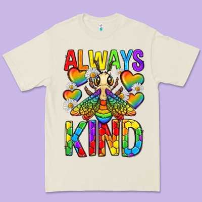 Premium Tee always bee kind pride lgbtq