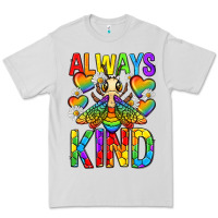 Dove Grey always bee kind pride lgbtq Premium Tee - texasbilliewilder